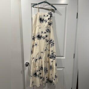 EXPRESS LADIES/WOMANS FLORAL SPAGHETTI STRAP DRESS SIZE SMALL